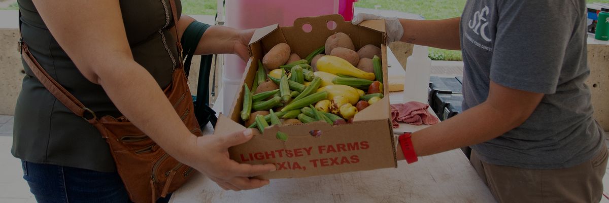 Support healthy food access across Texas